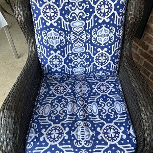 Washable cushion covers patio furniture